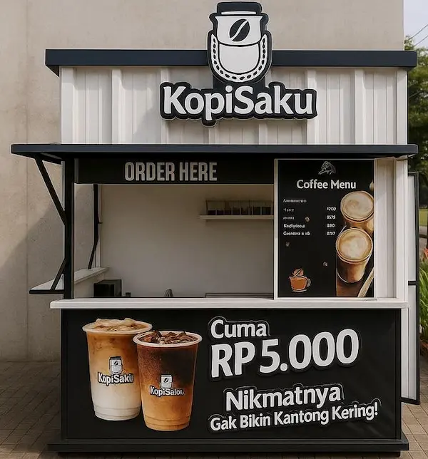 Booth Kopi Saku